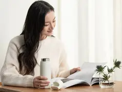 فلاسک قابل حمل شیائومی Thermoses Xiaomi FunHome Accompanying Cup 450ML (صورتی)