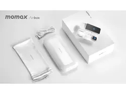 پاوربانک بی‌سیم مومکس مدل ایرباکس 5 کاره Momax Airbox Multi-Device Wireless Charging Power Bank