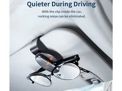 نگهدارنده عینک داخل خودرو راک ROCK Car Auto Sun Visor Glasses Holder RPH0967 -