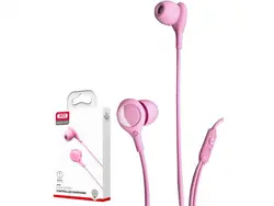 هدفون سیمی با جک 3.5 میلیمتری ایکس‌او XO In-ear Earphon 1.2m EP46 (صورتی) - شمرون شاپ