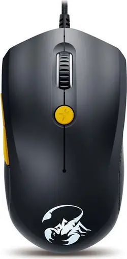 ماوس مخصوص بازی جنیوس مدل Mouse Scorpion M6-600,WG,BK+OR,Multi-Lang - شمرون شاپ