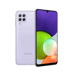 گوشی موبایل سامسونگ مدل Galaxy A22 4G دو سیم‌کارت ظرفیت 64GB (بنفش) به همراه گلس - شمرون شاپ