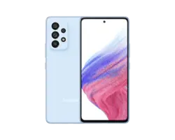 گوشی موبایل سامسونگ مدل Galaxy A53 5G دو سیم‌کارت ظرفیت 256GB با رم 8GB (آبی) به همراه گلس