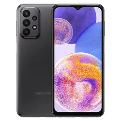 گوشی موبایل سامسونگ مدل (Galaxy A23 (VIETNAM دو سیم‌کارت ظرفیت 64GB و رم 4GB (مشکی) به همراه گلس - شمرون شاپ