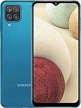 گوشی موبایل سامسونگ مدل Galaxy A12 دو سیم‌کارت ظرفیت 128GB و رم 6GB (آبی) به همراه گلس - شمرون شاپ