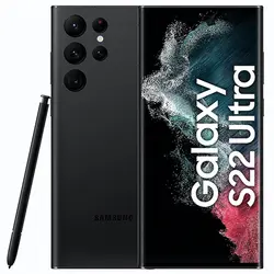 گوشی موبایل سامسونگ مدل Galaxy S22 Ultra 5G با ظرفیت 512GB و رم 12GB (مشکی-exynos) به همراه گلس