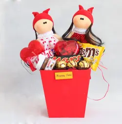 گل و شکلات نیلو