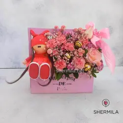 باکس گل و شکلات جیران