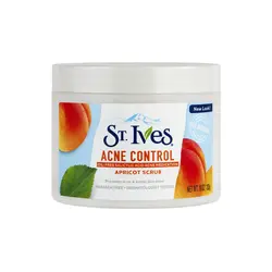 اسکراب کنترل کننده آکنه سینت ایوز حاوی زردآلو