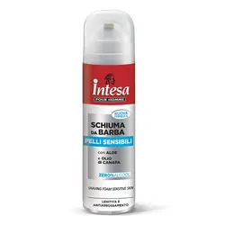 فوم اصلاح پوست های‌ حساس اینتسا Intesa Pelli Sensibili