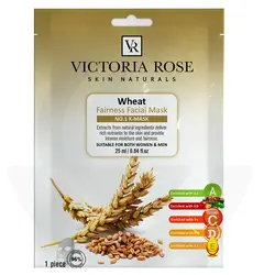 ماسک پارچه‌ای صورت ویکتوریا رز حاوی گندم