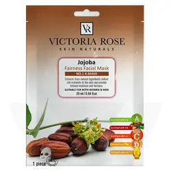 ماسک پارچه‌ای صورت ویکتوریا رز حاوی جوجوبا