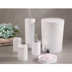 ست سرویس بهداشتی 6 تکه لیمون طرح گل مدل 1760 - فروشگاه اینترنتی شیک گستر