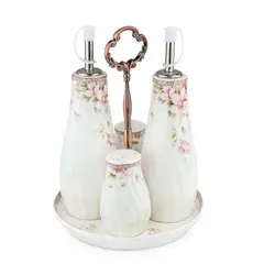 ست آبلیموخوری و نمکدان گلدکیش طرح Sweety مدل GK701155 - فروشگاه اینترنتی شیک گستر