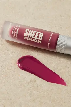 تینت کرمی لب و گونه رنگ سرخابی با حجم 8 میلی لیتری بادی شاپ The body shop