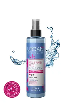 کرم مراقبت از موی مایع هیالورونیک اسید و کلاژن برای موهای خشک - وگان - 200 میلی لیتر اربن کر Urban Care
