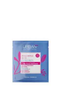 ماسک مراقبت از موی هیالورونیک اسید و کلاژن برای رشد سالم قبل از حمام حجم 50 میلی لیتر اربن کر Urban Care