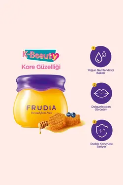 بالم لب مرطوب کننده قوی با عصاره زغال اخته فرودیا Frudia