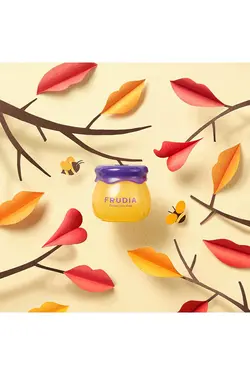 بالم لب مرطوب کننده قوی با عصاره زغال اخته فرودیا Frudia