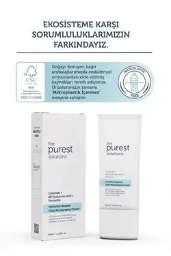 کرم مراقبت از پوست مرطوب کننده قوی روزانه 24 ساعته 50 میلی لیتر پیورست سولوشن The Purest Solutions