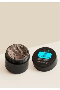 ماسک تابشی پاک کننده سم هیمالیا زغال چوب 15 میلی لیتر بادی شاپ The body shop