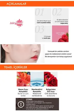 رژگونه مایع مرطوب کننده طبیعی Juicy Pang رنگ Water Blusherشماره PK02 میشا Missha