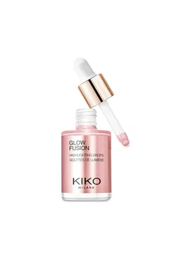 هایلایتر قطره ای مدل Glow Fusion رنگ Platinum Rose شماره 01 کیکو KIKO