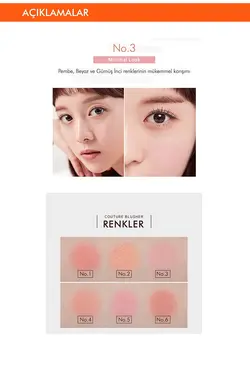 رژگونه درخشان طبیعی اپیو شماره 03 میشا Missha