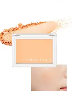 رژگونه پنبه ای با بافت نرم و قابلیت استفاده آسان رنگ Mandarine Ade میشا Missha