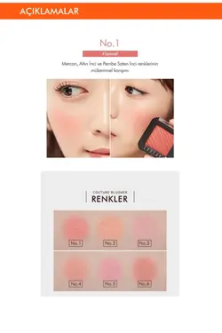 رژگونه درخشان طبیعی اپیو شماره 01 میشا Missha