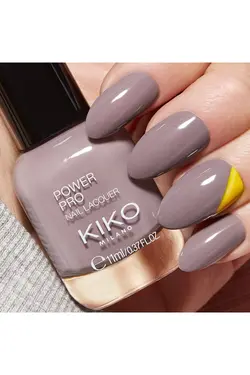 لاک ناخن مدل New Power Pro رنگ بنفش خاکستری شماره 12 کیکو KIKO