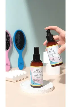 اسپری گره باز کن و نرم کننده مو کودک با حجم 150 میل اشلی جوی Ashley Joy