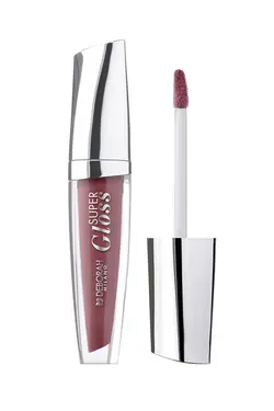 رژ لب مایع سوپر گلاس رنگ رز قهوه ای شماره 09 دبورا Deborah