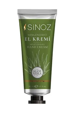 کرم مرطوب کننده دست حاوی عصاره آلوئه ورا با حجم 30 میل سینوز Sinoz
