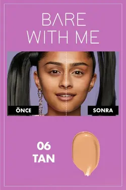 سرم کانسیلر BARE WITH ME CONCEALER SERUM رنگ 06 Tan حجم 9.6 میل نیکس NYX