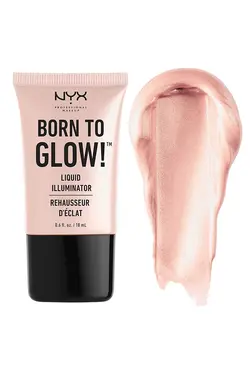 هایلایتر مایع بورن تو گلو BORN TO GLOW Liquid Illuminator مدل Sunbeam حجم 18 میل نیکس NYX