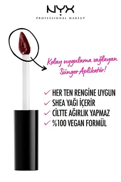 رژگونه مایع سویید چک Sweet Cheeks Soft Cheek Tint مدل Bombshell حجم 12 میل نیکس NYX