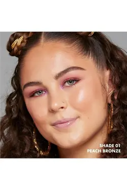 رژگونه سرم مایع Bare With Me Luminous Cheek Serum مدل Peach Bronze حجم 10 میل نیکس NYX نیکس NYX