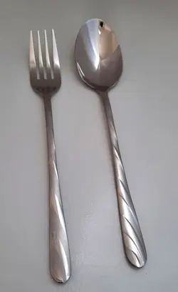قاشق چنگال یونیک طرح پرچمی