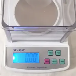 ترازو آزمایشگاهی 0.01 تا 500 گرم