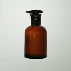 قطره چکان سر خروسکی شیشه تیره