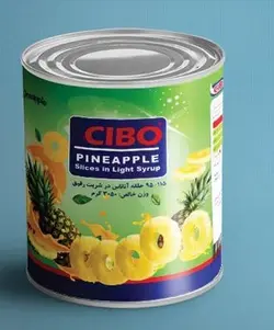 کمپوت آناناس سیبو (3 کیلوگرم) - فروشگاه شین شاپ عرضه و فروش انواع محصولات غذایی