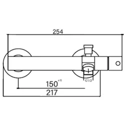 شیر حمام درخشان مدل اسپینر ؛ قیمت با تخفیف