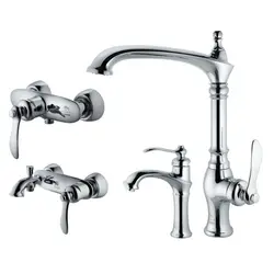 ست شیرآلات درخشان مدل لوتوس ؛ قیمت با تخفیف