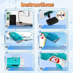 تفنگ آب پاش شارژی ایگل مدل 280ml - فروشگاه شیراز لپ تاپ