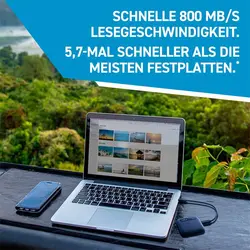 اس اس دی اکسترنال 1 ترابایت کروشیال مدل X6 - فروشگاه شیراز لپ تاپ