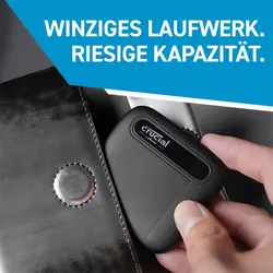 اس اس دی اکسترنال 1 ترابایت کروشیال مدل X6 - فروشگاه شیراز لپ تاپ