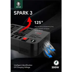 چندراهی برق مخصوص ماشین گرین مدل Spark 3 - فروشگاه شیراز لپ تاپ