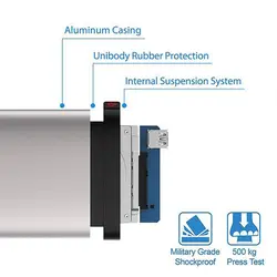 هارد اکسترنال سیلیکون پاور مدل Armor A85 ظرفیت 2 ترابایت