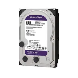 هارددیسک اینترنال ظرفیت 6 ترابایت وسترن دیجیتال مدل Purple WD60PURZ